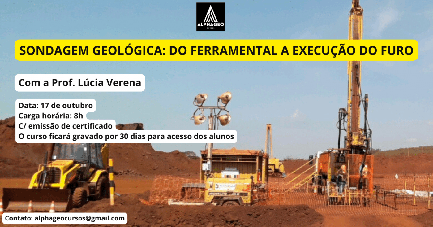 Sondagem geológica: do ferramental a execução do furo